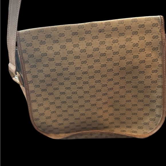 Gucci GG Supreme Monogram Shoulder Bag – Late 1980s Vintage - Picture 9 of 11